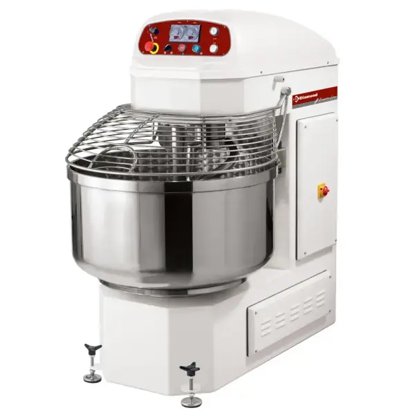Automatische bakkerstrog spiraal, 2 snel., 2 timers, 2 motoren, 130 Kg. - Main Image