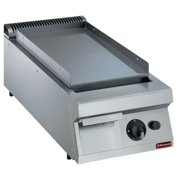 Braadplaat op gas met vlakke plaat -TOP- - Main Image