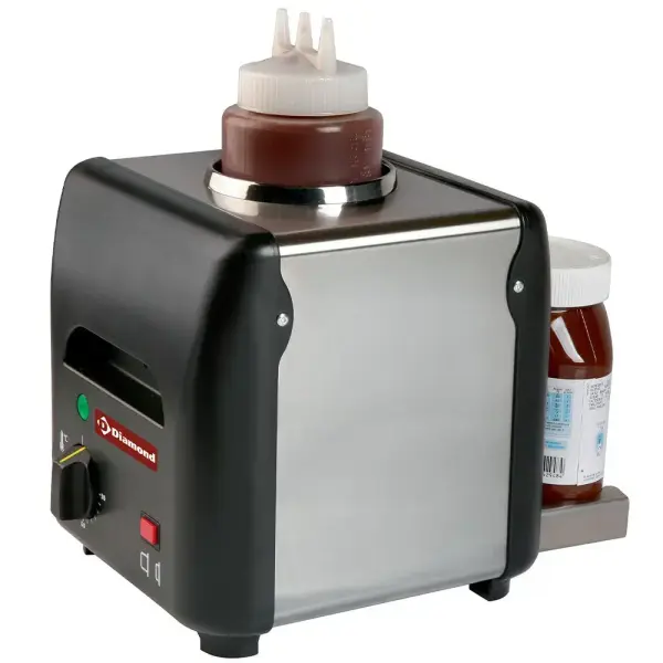 Chocolade verwarmer, chocopasta of vloeibaar, honing, sauzen, kaas (1 Lit) - Main Image
