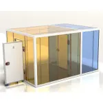 Combi koelkamer ISO 100, binnen afmetingen 2830 x 3230 & 2830 x 1830 xh 2230 mm (20,38 + 11,55 m³) - Image 2