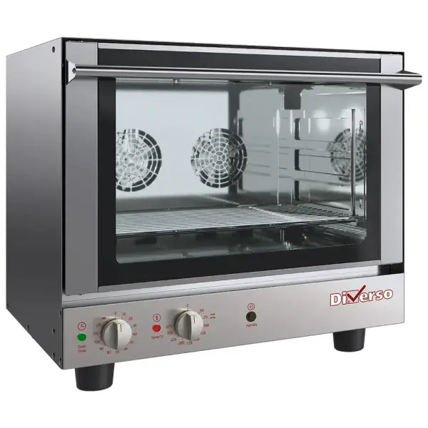 Convectieoven, elektrisch, 4x GN1/1 + manuele bevochtiger - Main Image