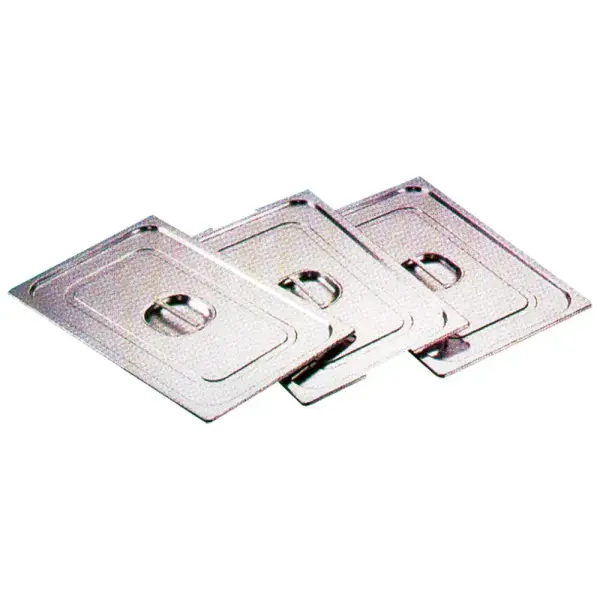 Deksel in inox met handgreep standaard 1/4 - Main Image