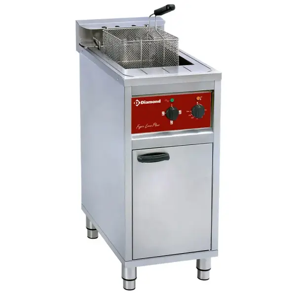 Electrische friteuse 16 lit. op kast 4-8-12 Kw - Main Image