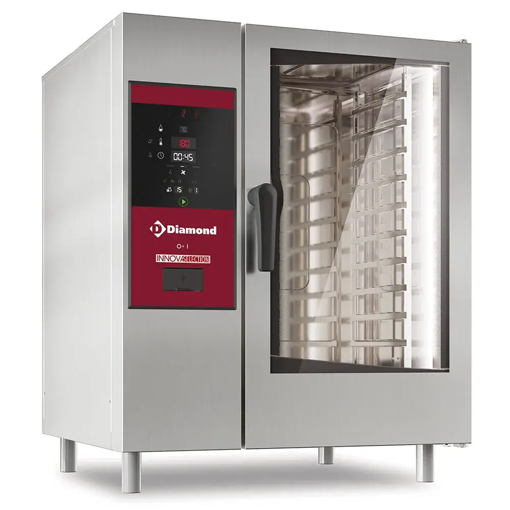 Electrische oven boiler stoom en convectie 10x GN 1/1+ Cleaning - Main Image