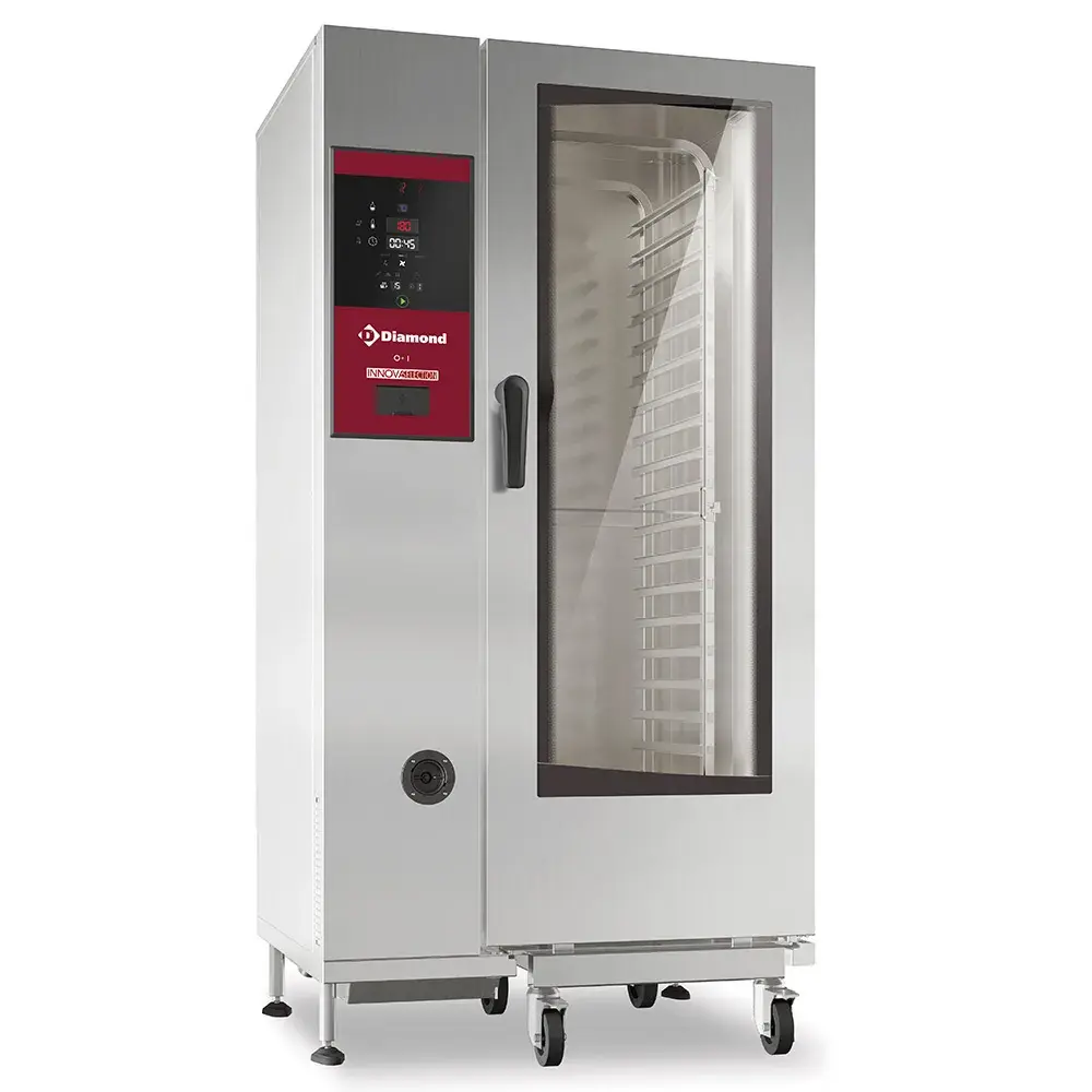 Electrische oven boiler stoom en convectie 20x GN1/1 + Cleaning - Main Image