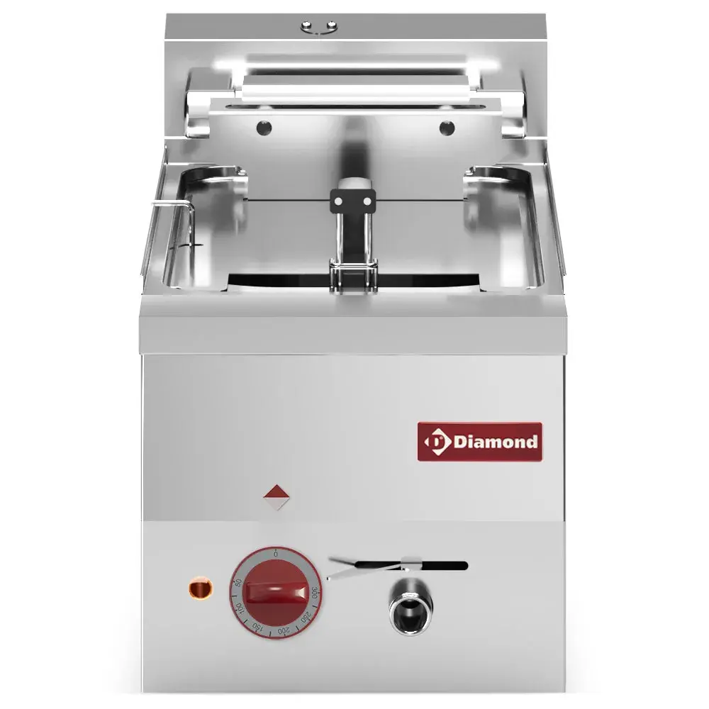Elektrische friteuse, 1 kuip 10 liter -Top- - Main Image