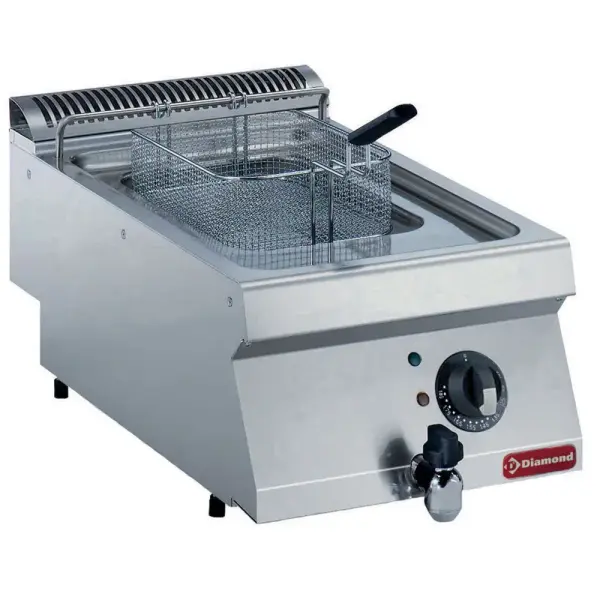 Elektrische friteuse, kuip in "Y" , 7 liter, buitenkant element -TOP- - Main Image