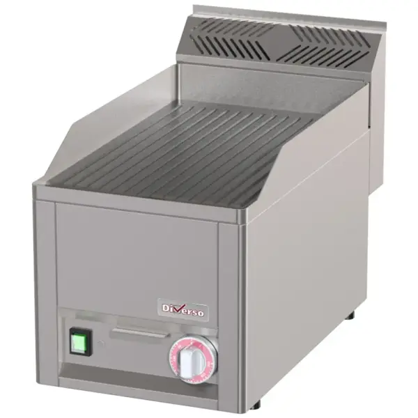 Elektrische kookplaat, geribbeld -Top- - Main Image