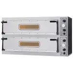 Elektrische oven 2x 3 pizza's diam. 350mm, 2 kamers - Main Image