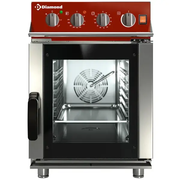 Elektrische oven stoom/convectieoven, 6x GN1/1 mechanisch - Main Image