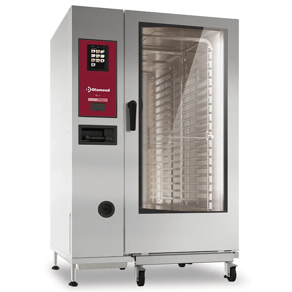 Elektrische oven "TOUCH" met boiler, stoom en convectie 20xGN2/1+ Cleaning - Main Image