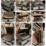 Elektrische panini grill, geribde platen - Image 2