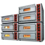 Elektrische pizza-oven, kamer (2+3 kW) 660x430xh100 mm - Image 2