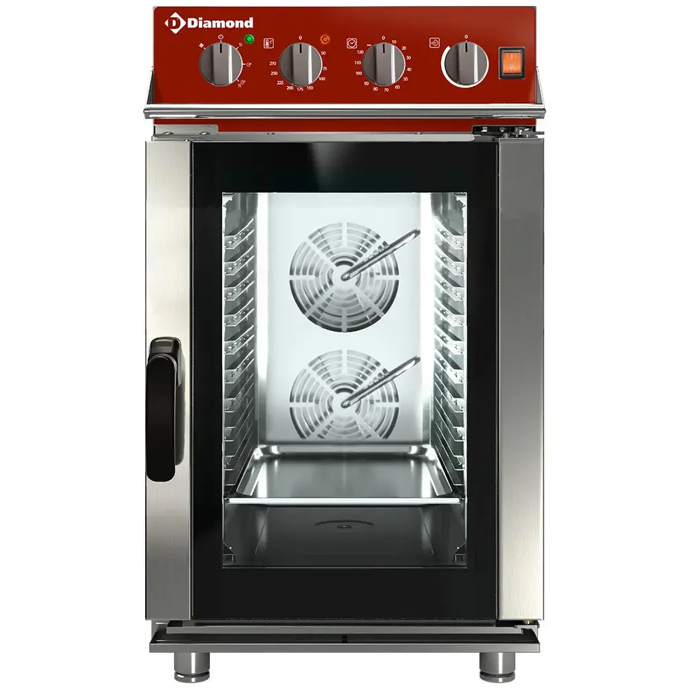 Elektrische stoom/convectieoven, 10x GN1/1 mechanisch - Main Image