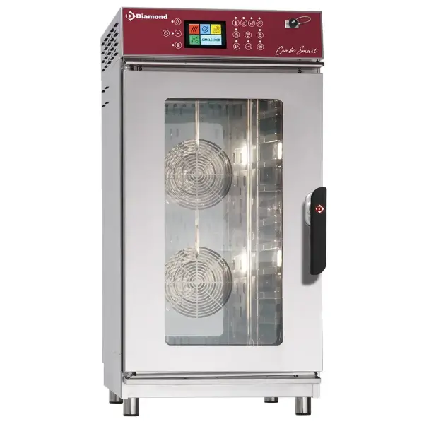 Elektrische stoom/convectieoven, 11x GN1/1 Touch Screen + Auto-Cleaning - Main Image