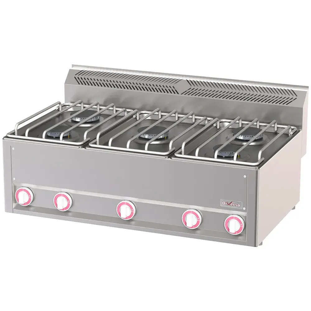 Gasfornuis 5 branders, -Top- - Main Image