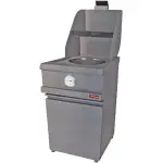 Gasfriteuse HEAVY DUTY, 1 ronde kuip, mechanisch - Main Image