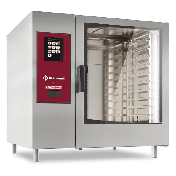 Gasoven "TOUCH" met boiler, stoom en convectie 10xGN2/1+ Cleaning - Main Image
