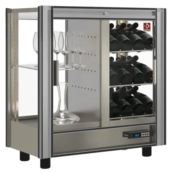 Gekoelde wijnvitrine Lt. 216 - Doorgeef - Moduleerbaar - Main Image