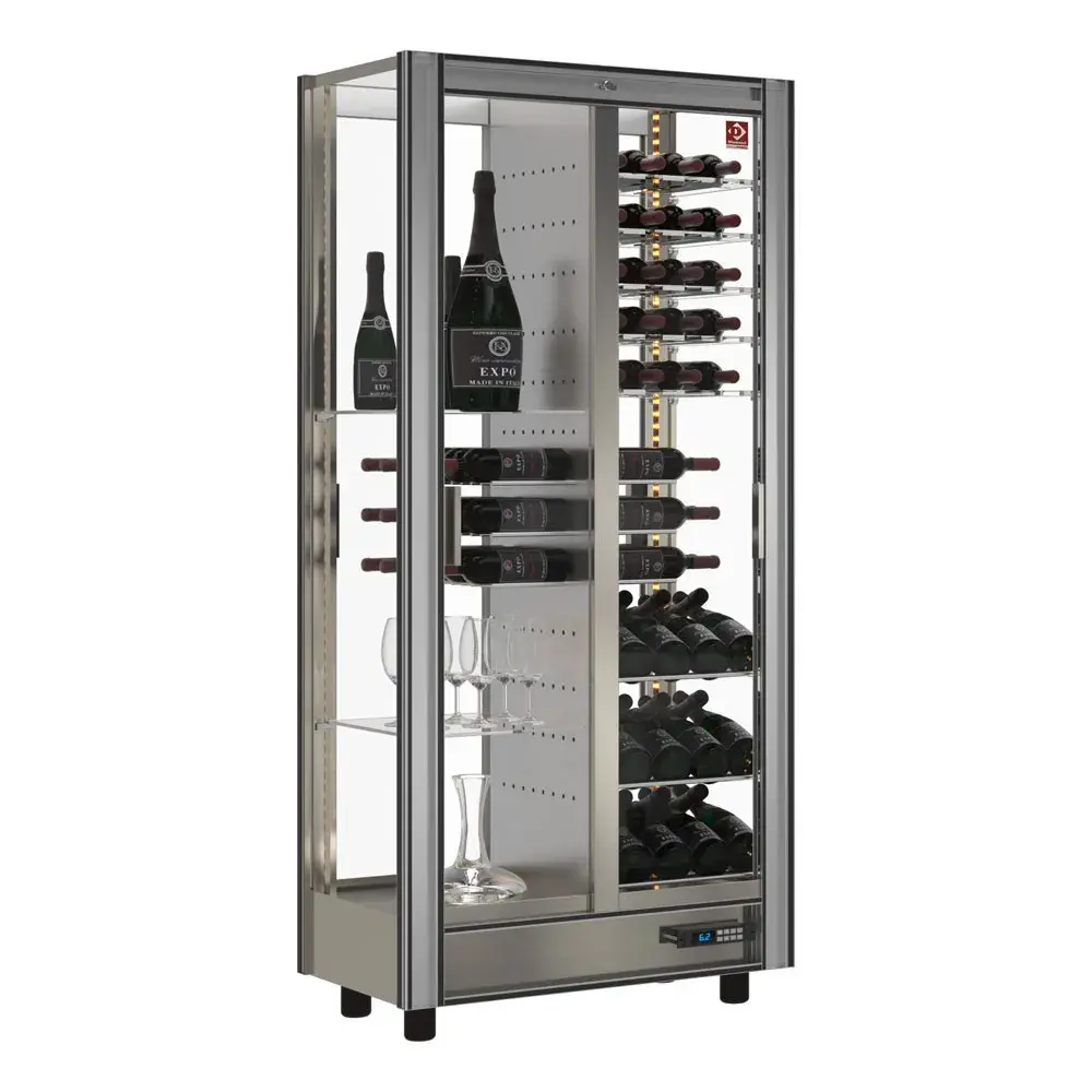 Gekoelde wijnvitrine Lt. 530 - Doorgeef - Moduleerbaar - Main Image