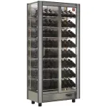 Gekoelde wijnvitrine Lt. 530 - Moduleerbaar + Deco vitrine 530Lt. wit mat - magnetisch - Main Image