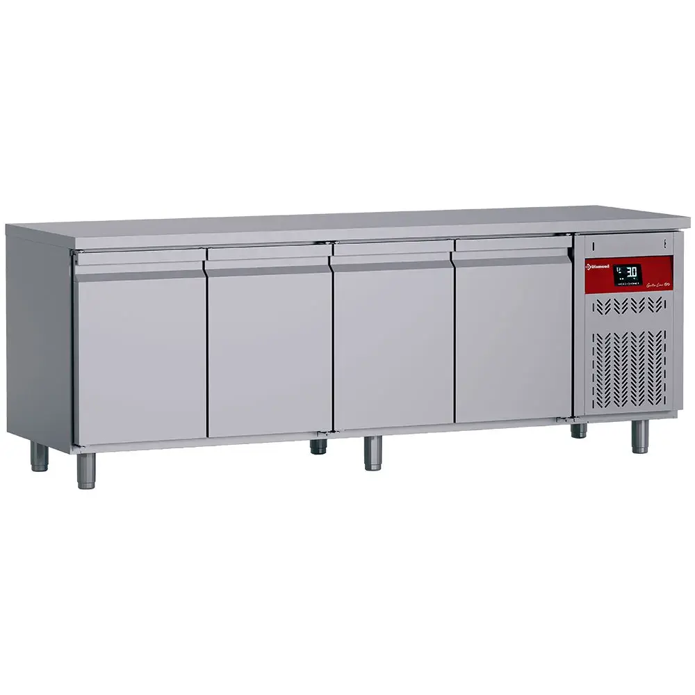 Geventileerde koeltafel, 4 deuren GN 1/1, 550 Lit. - Main Image