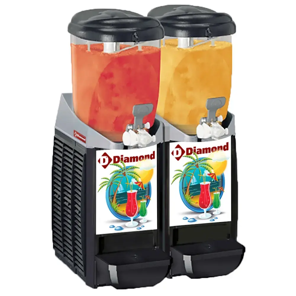 Granita machine/dispenser,2x 5,5 litres - Main Image