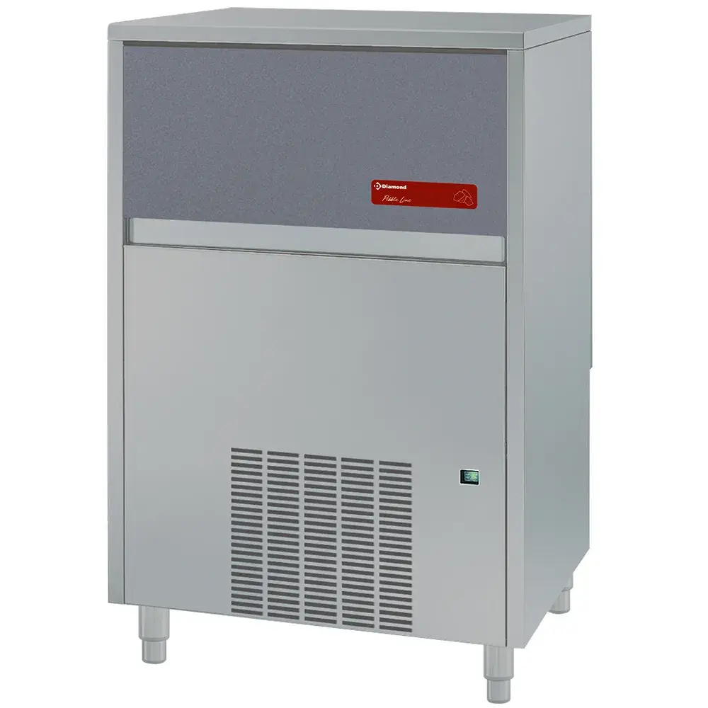 IJsblokjesmachine PEBBLE ICE 146 kg, met 50 kg voorraad – LUCHT - Main Image