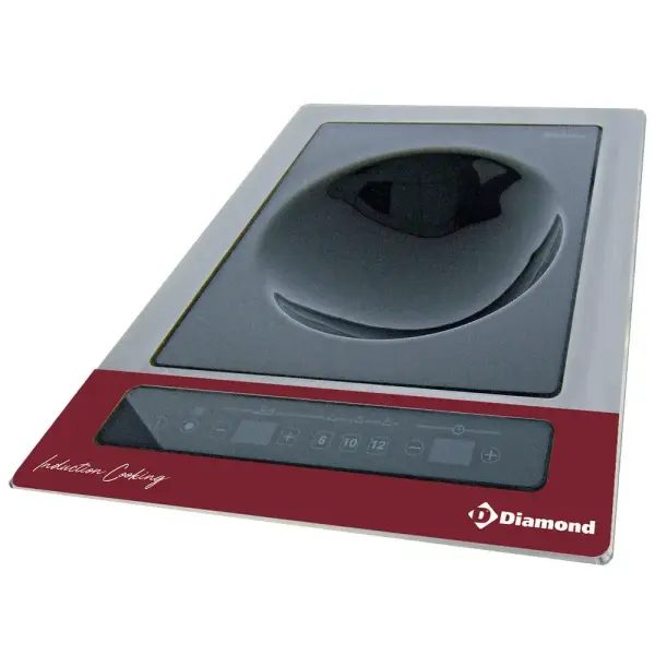 Inductieplaat "wok-inbouwbaar" 3,6 kW, tactiele toetsen - Main Image