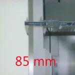 Koelkast 1400 liter geventileerd, 2 glazen deuren GN 2/1 - Image 3