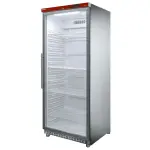 Koelkast GN 2/1, glazen deur, geventileerd, 600 liter. R.V.S. - Main Image