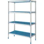 Lineaire rek in geanodiseerd aluminium GN 4 niveau's "Modular Rack" - Main Image