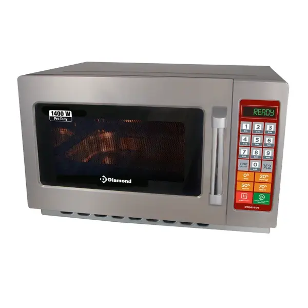 Microgolfoven in R.V.S., (GN 2/3), 1400 W. (34 Lt), digitaal - Main Image