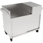 Onderstel R.V.S. op wielen voor vitrine VBME-2X - Image 2