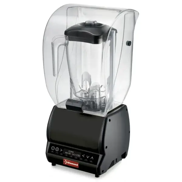 Professionele mixer met klok, vierkant glas 2 liters, snelheidsregelaar, programmeerbaar - Main Image