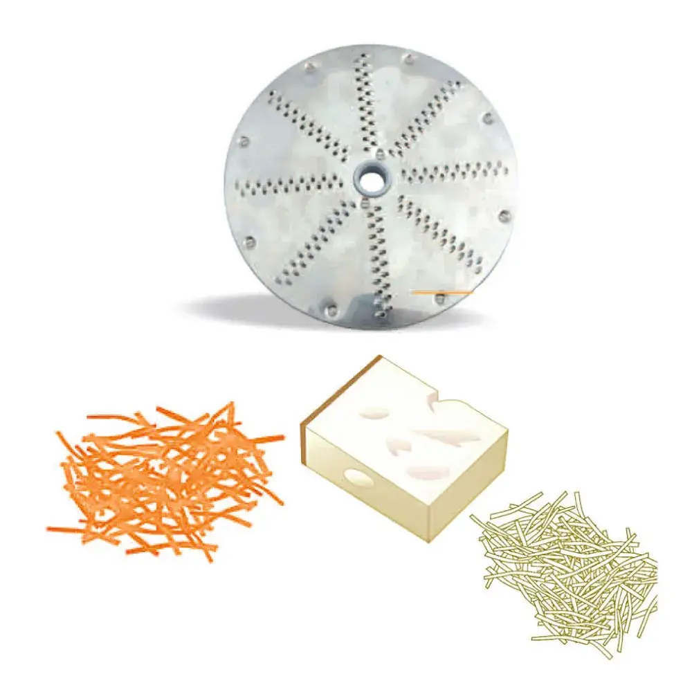 Rasperschijf mozzarella/kaas 4 mm - Main Image