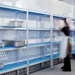 Rekkengeheel in aluminium voor C3810/XPM, diepte 400mm in "L" 4 niveaus "MaxiCold" - Image 2
