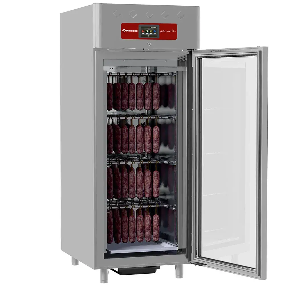 Rijpingskast 850 liter geventileerd, 1 glazen deur 20x GN 2/1 - Main Image