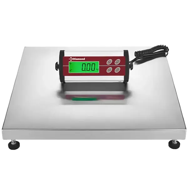 Roestvrij stalen elektronische weegschaal, 75Kg x 20g - Main Image