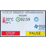 Roterende elektrische droogmachine, capaciteit 10 kg, met afwisselende rotatie TOUCH SCREEN - Image 2