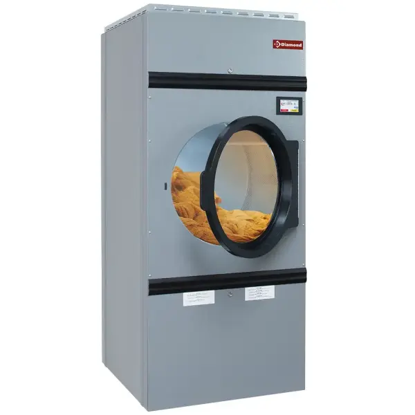 Roterende elektrische droogmachine, capaciteit 18 kg, met afwisselende rotatie TOUCH SCREEN - Main Image
