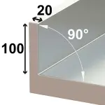 Spoeltafel met 1 kuip, met onderlegplank - Image 2