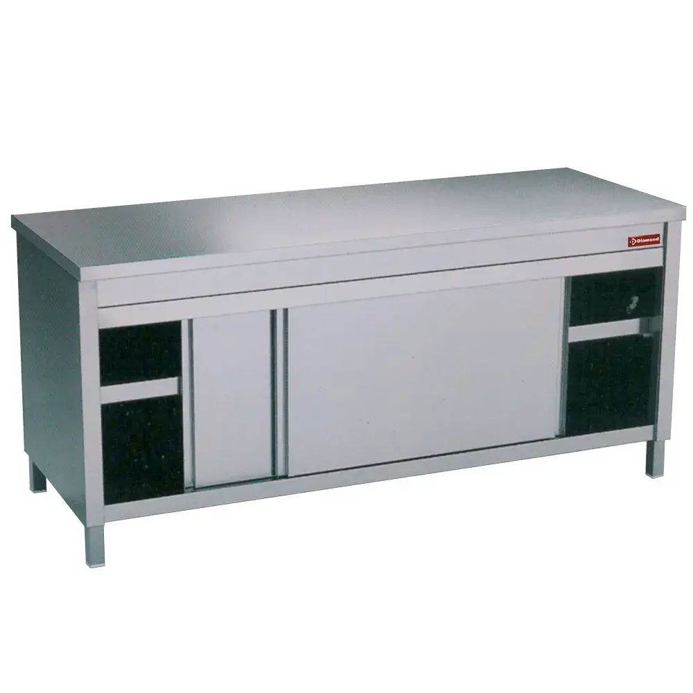 Tafel op kast met 2 schuifdeuren - Main Image