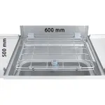 Vaat- & pottenwasser met kap, mand 600x500 mm + damp condensor-recuperator - Image 2