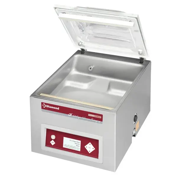 Vaccummachine, kamer 420x460xh180 mm - 21 m3/h LCD - Main Image