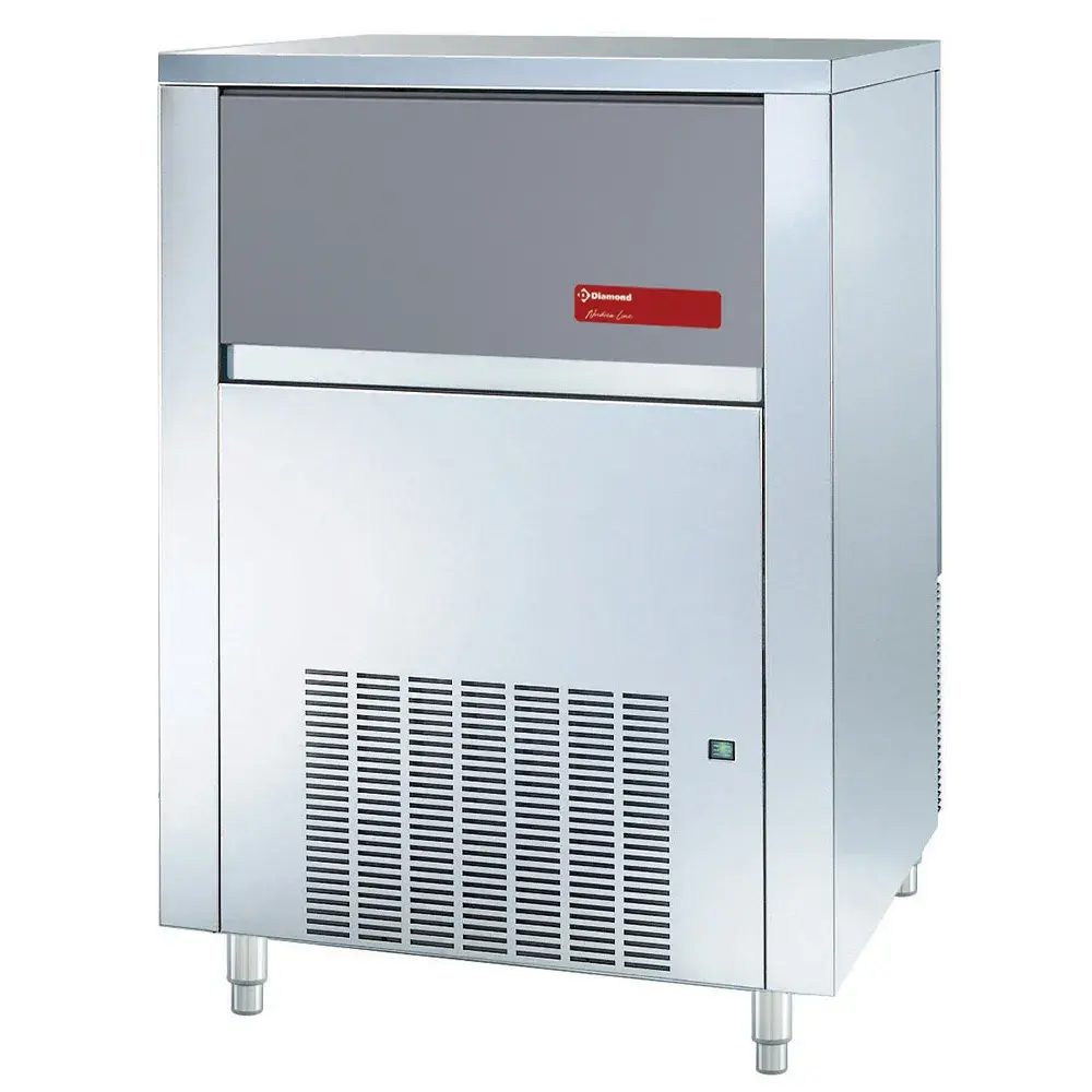 Volle ijsblokjesmachine 155 kg met reserve - LUCHT - Main Image