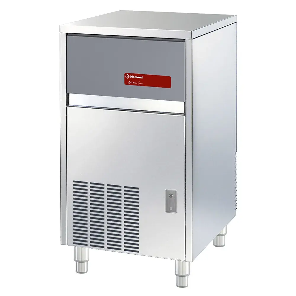 Volle ijsblokjesmachine 47 kg met reserve - LUCHT - Main Image