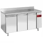 Wand koeltafel, geventileerd, 3 deuren EN 600x400, 550 liter (zonder groep) - Main Image