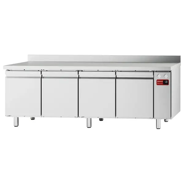 Wand koeltafel, geventileerd, 4 deuren GN 1/1, 550 liter (zonder groep) - Main Image