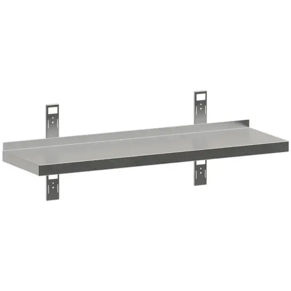 Wandrek met 2 steunen en 2 rails - Main Image